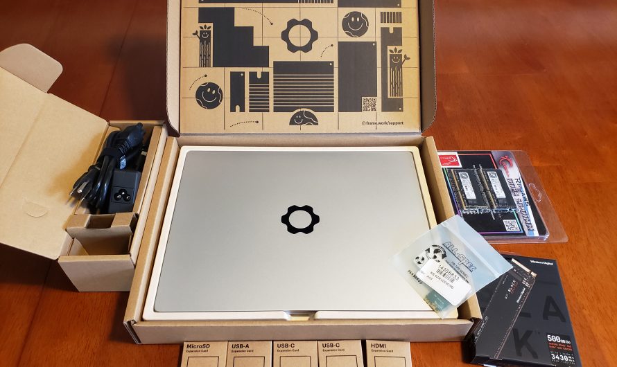 Excited for the Framework laptop!!!