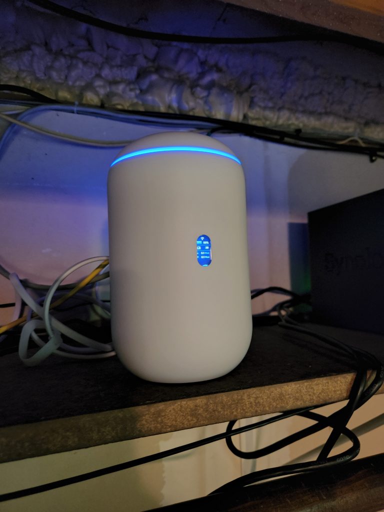 UDR connected to my home network